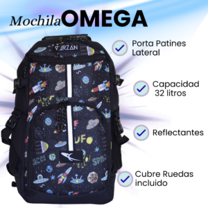 Mochila OMEGA Porta Patines